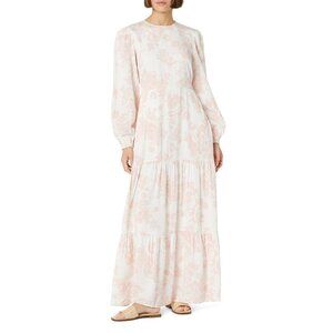 The Drop Floral Print Tiered Maxi Dress by @withloveleena